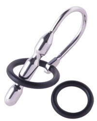 Black Label Stainless Steel Urethral Stretcher Fat Boy: Edelstahl-Dilator mit...